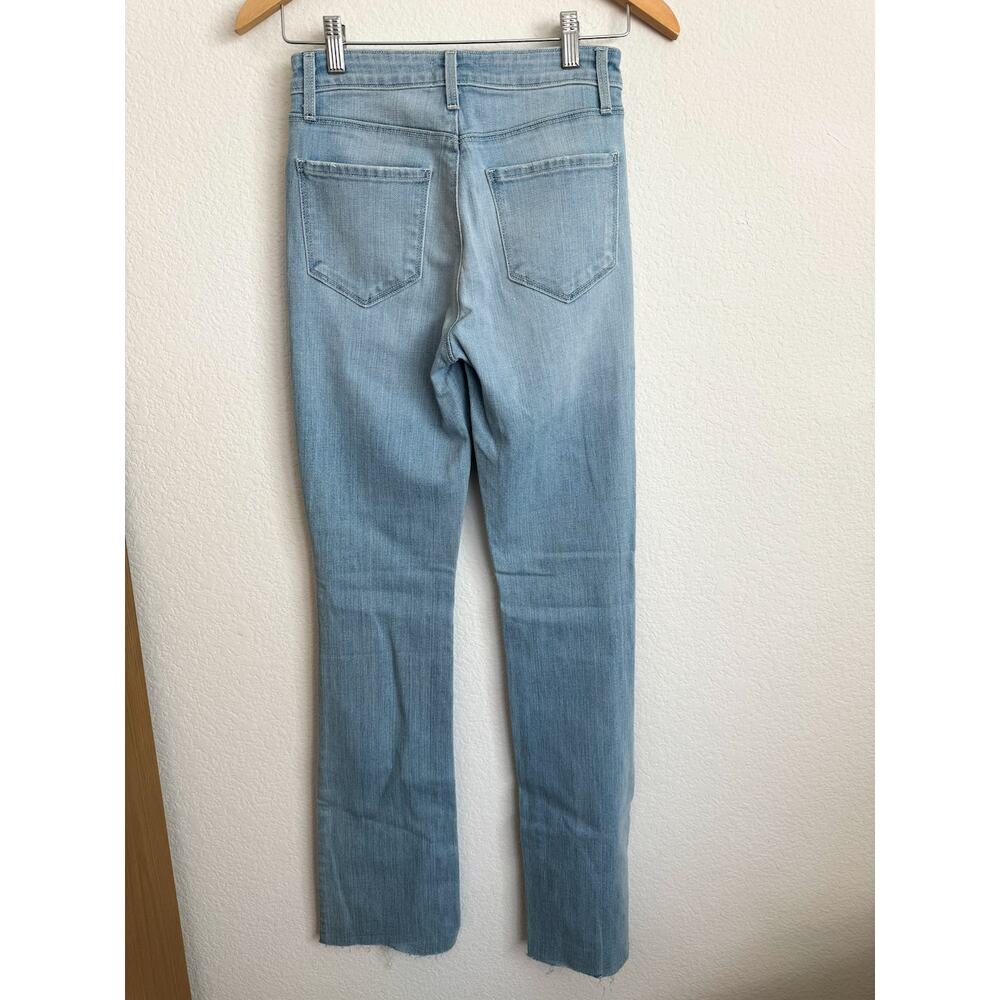 L'Agence‎ Ruth High Rise Straight Raw Hem Jeans - Picture 5 of 11
